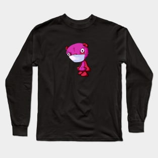 virus bear 3 Long Sleeve T-Shirt